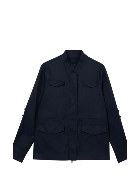  Brooks Brothers Patch Pockets Safari Jacket - Blue 