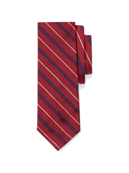  Brooks Brothers Regimental Silk Tie - Red 