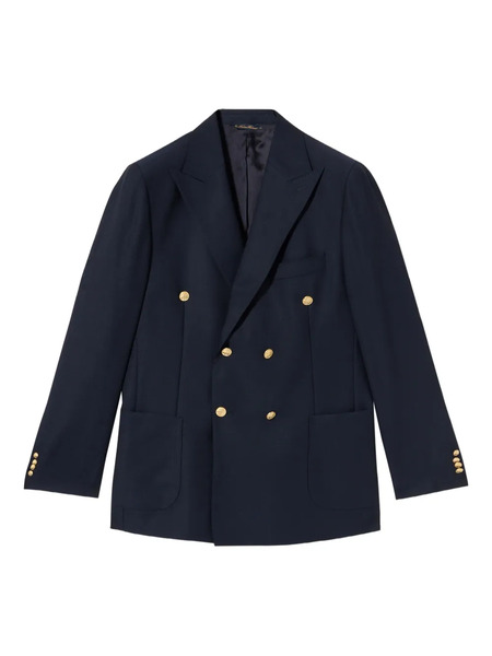  Brooks Brothers Virgin-wool Blazer - Blue 
