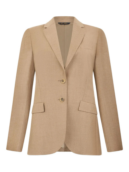  Brooks Brothers Virgin-wool Blazer - Neutrals 