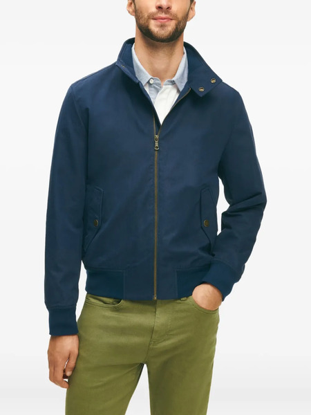  Brooks Brothers Zip-fastening Bomber Jacket - Blue 