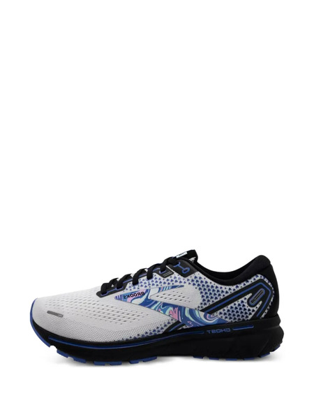  Brooks Ghost 14 Patterned Sneakers - White 