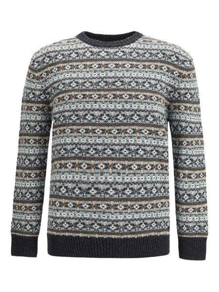  Brooksfield Patterned Sweater - Blue 