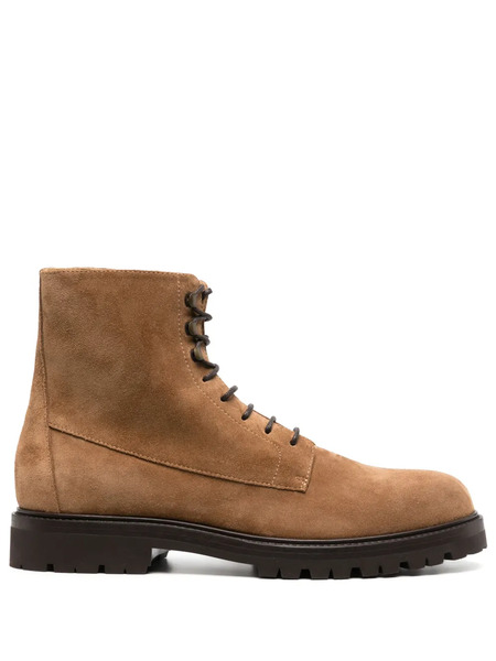  Brunello Cucinelli Ankle-length Suede Boots - Brown 