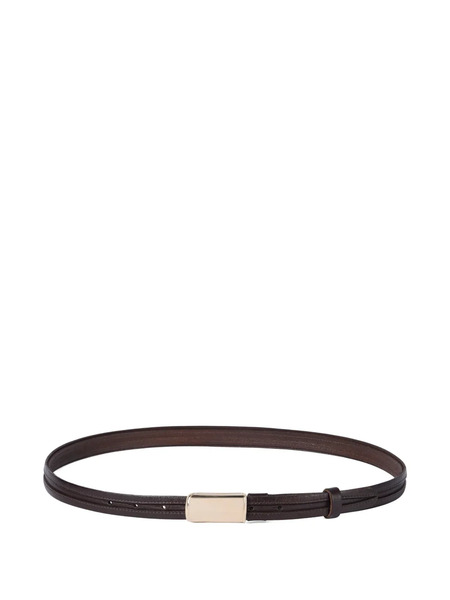  Brunello Cucinelli Box-frame Calf Leather Belt - Brown 