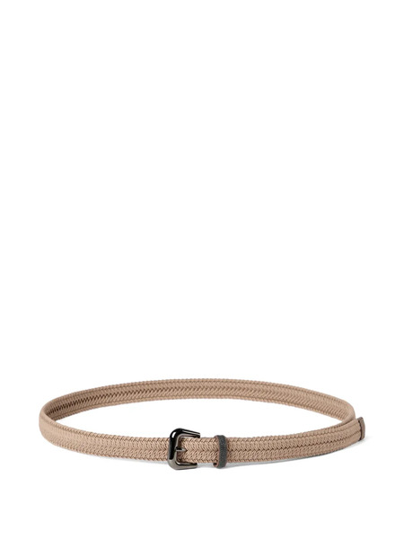  Brunello Cucinelli Braided Belt - Neutrals 