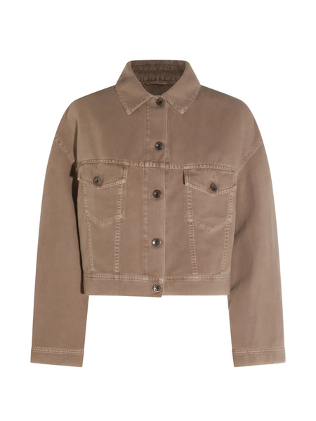  Brunello Cucinelli Button Chest-pocket Jacket - Neutrals 