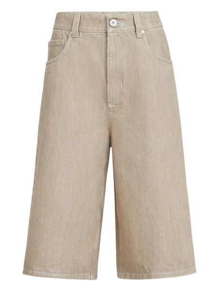  Brunello Cucinelli Button-fastening Shorts - Neutrals 