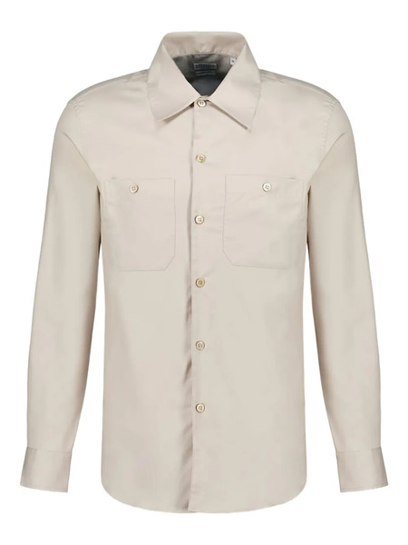  Brunello Cucinelli Button Two-pocket Shirt - Neutrals 