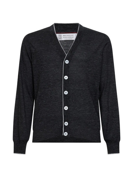  Brunello Cucinelli Button-up Cardigan - Grey 