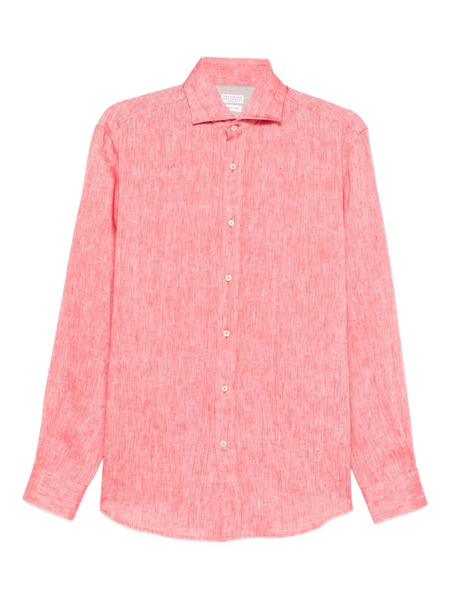  Brunello Cucinelli Button-up Shirt - Red 