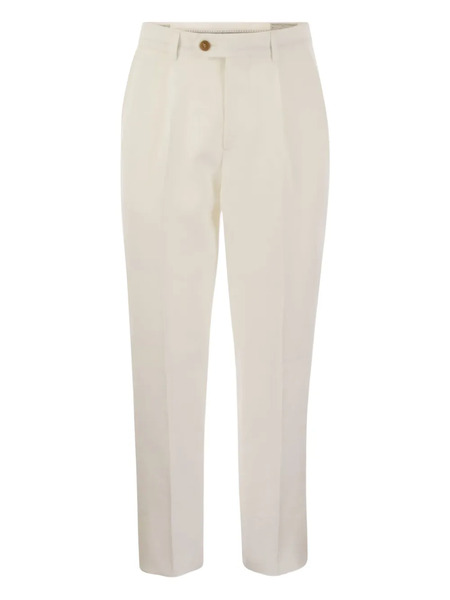  Brunello Cucinelli Button-up Trousers - Neutrals 