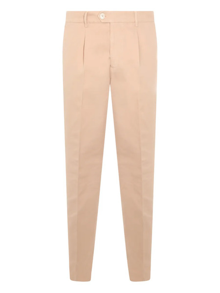  Brunello Cucinelli Buttoned Pleated Trousers - Neutrals 