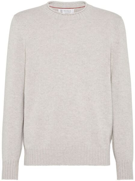  Brunello Cucinelli Cashmere Jumper - Grey 