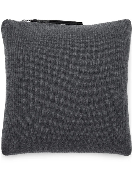  Brunello Cucinelli Cashmere Pillow - Grey 