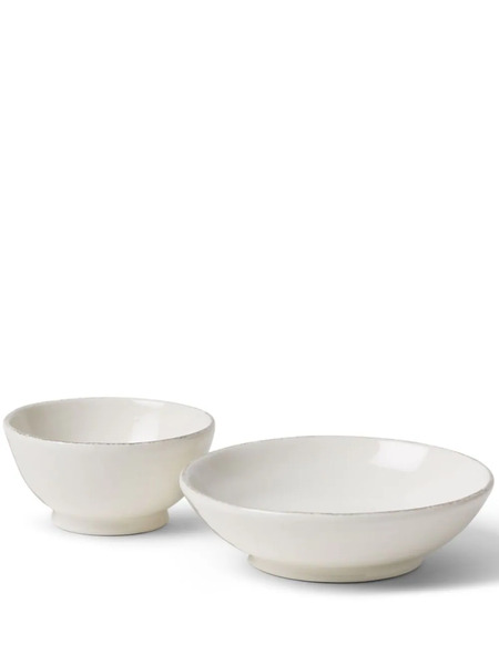  Brunello Cucinelli Ceramic Bowls (set Of Two) - White 