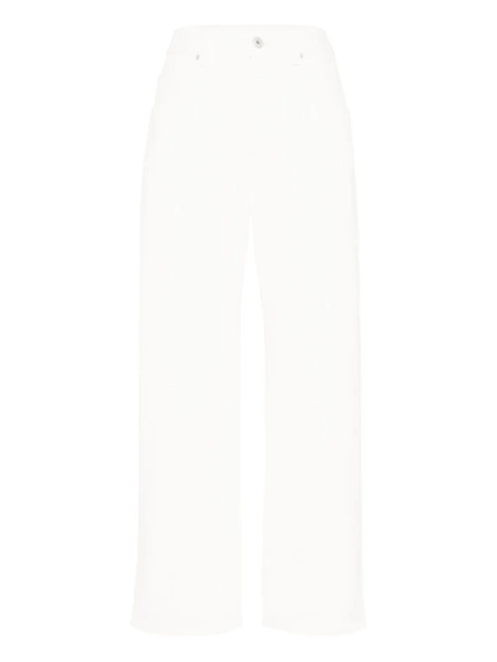  Brunello Cucinelli Contemporary Square Trousers - White 