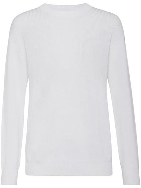  Brunello Cucinelli Cotton Sweater - White 