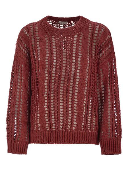  Brunello Cucinelli Crew-neck Sweater - Red 