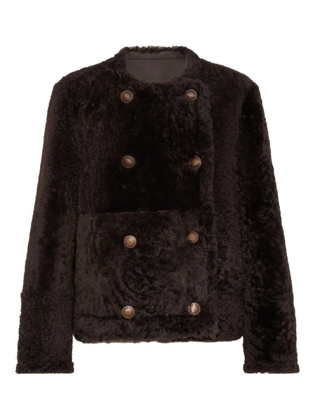  Brunello Cucinelli Double-breasted Jacket - Brown 