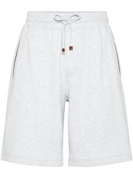  Brunello Cucinelli Drawstring Shorts - Grey 