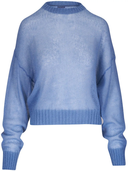  Brunello Cucinelli Drop-shoulder Jumper - Blue 