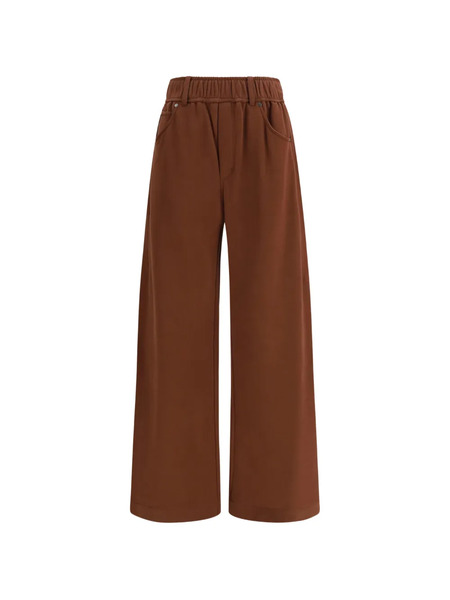  Brunello Cucinelli Elasticated Sweatpants - Brown 