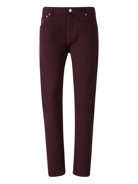  Brunello Cucinelli Embroidered-pocket Jeans 