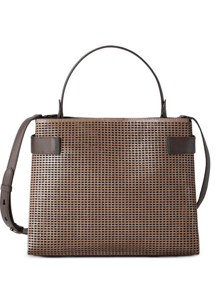  Brunello Cucinelli Essence Top-handle Tote Bag - Brown 