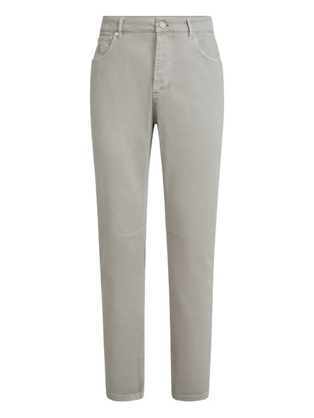  Brunello Cucinelli Five-pocket Button-fastening Jeans - Grey 
