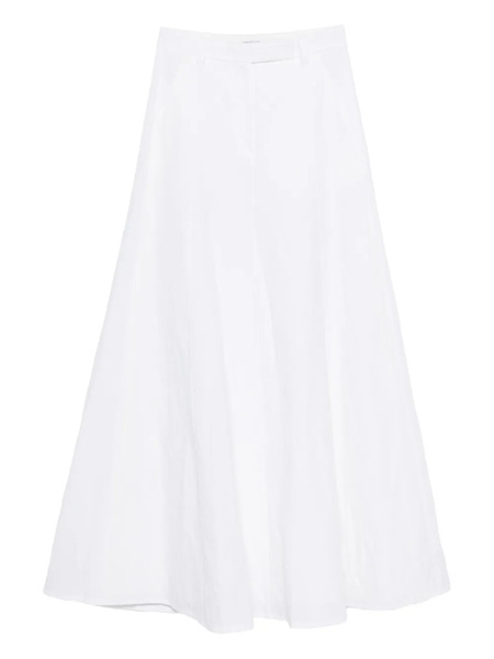  Brunello Cucinelli Flared Maxi Skirt - White 