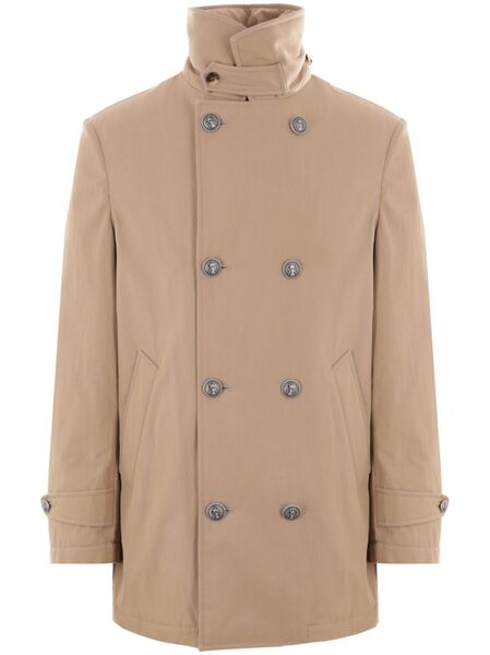  Brunello Cucinelli Gabardine Padded Jacket - Neutrals 