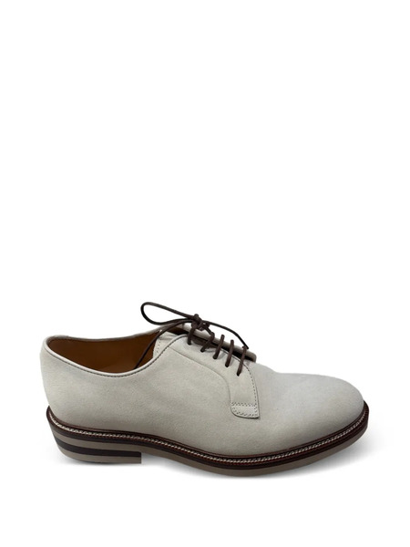  Brunello Cucinelli Grey Derby Shoes - Neutrals 