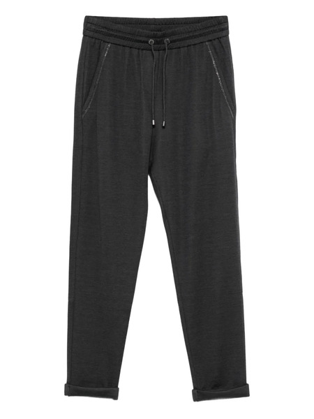  Brunello Cucinelli Grey Track Pants 