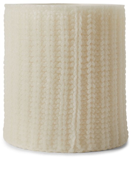  Brunello Cucinelli Knit-texture Lantern Candle - Neutrals 