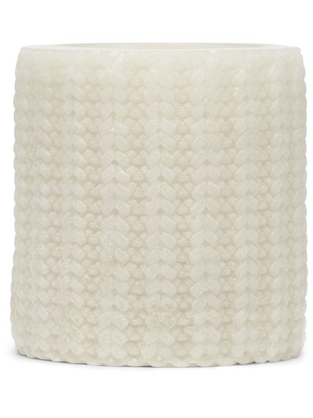  Brunello Cucinelli Knit-texture Lantern Candle - Neutrals 