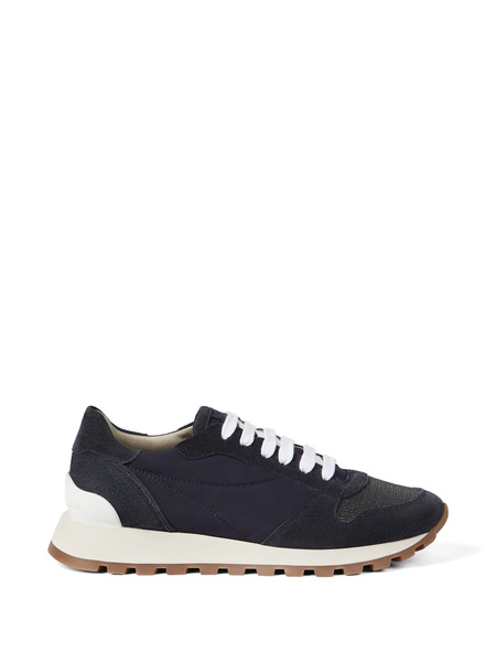  Brunello Cucinelli Lace-up Sneakers - Blue 