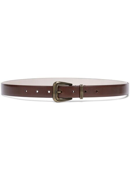  Brunello Cucinelli Leather Belt - Brown 