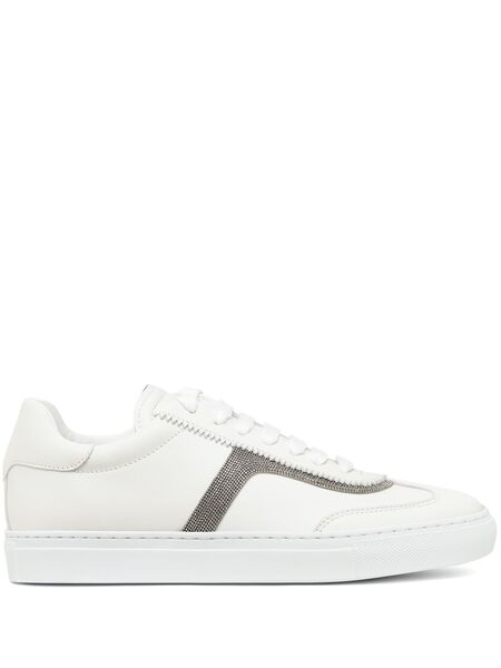  Brunello Cucinelli Leather Sneakers - White 