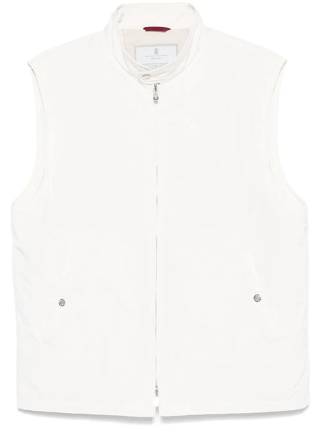  Brunello Cucinelli Lightweight Gilet - Neutrals 