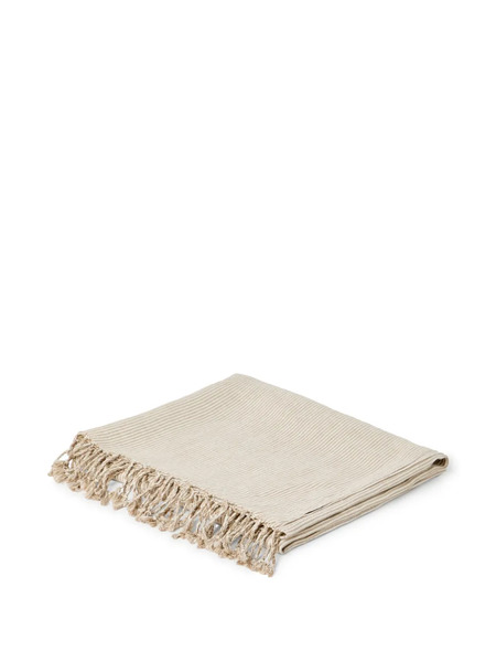  Brunello Cucinelli Lightweight Throw - Neutrals 