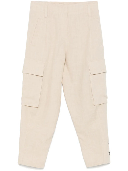  Brunello Cucinelli Linen Trousers - Neutrals 