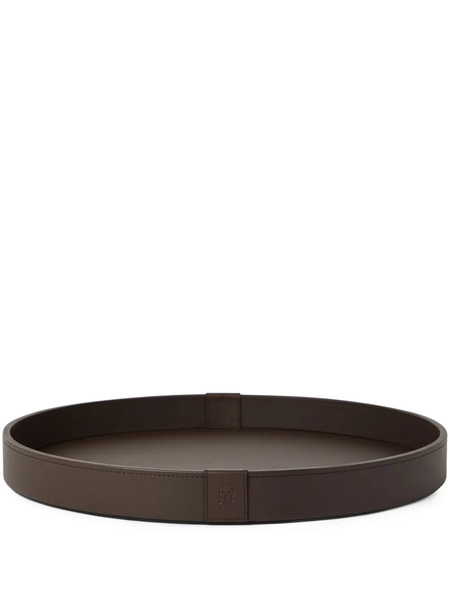  Brunello Cucinelli Logo-debossed Tray - Brown 