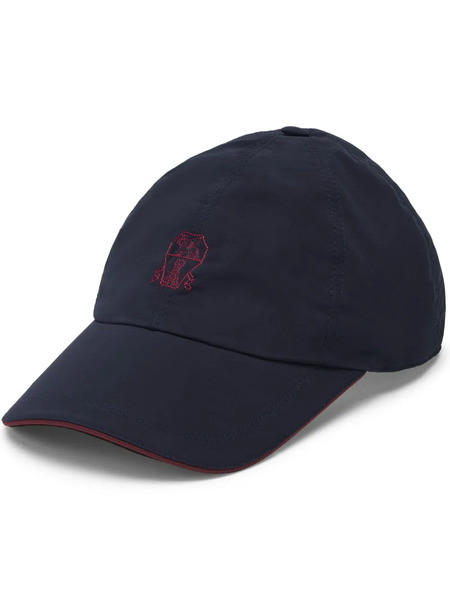  Brunello Cucinelli Logo-embroidered Adjustable-strap Cap - Blue 