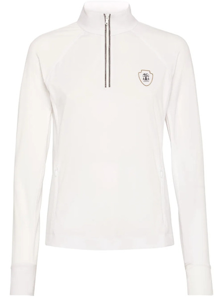  Brunello Cucinelli Logo-patch Jersey - White 
