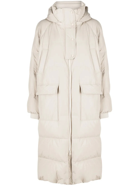  Brunello Cucinelli Long Puffer Coat - Grey 