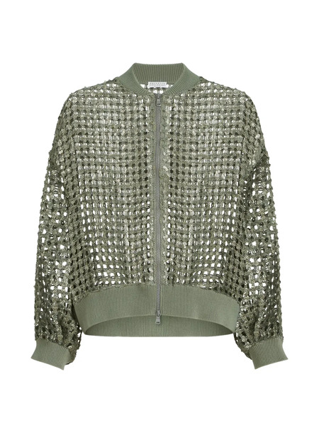  Brunello Cucinelli Long-sleeves Cardigan - Green 