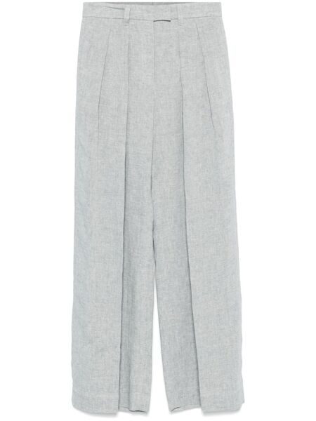  Brunello Cucinelli Metallic-threading Trousers - Blue 