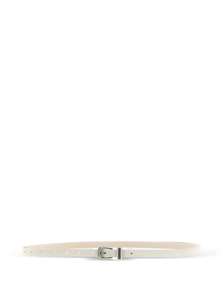  Brunello Cucinelli Monile Suede Belt - Neutrals 
