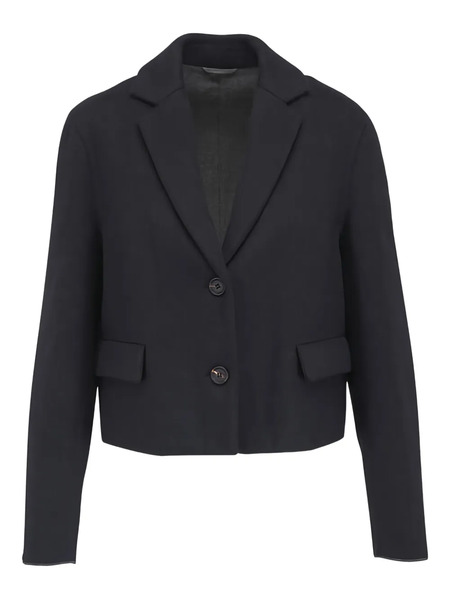  Brunello Cucinelli Notched-lapel Two-button Jacket - Blue 
